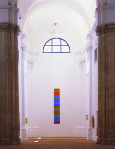 Žarenje - Glowing. Oltar - Altar, 2009, 400 x 70 cm